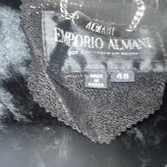 Vintage 90s Elegant Maxi Faux-Fur Coat Dark Chocolate Brown - Picture 14 of 14